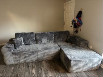 Grey “Tik Tok” Couch