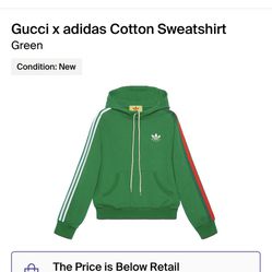 Gucci X Adidas  Sweater 