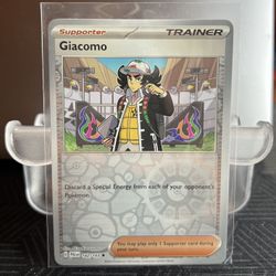Giacomo | 182/193 | Reverse Holo | S&V: Paldea Evolved | Pokemon TCG