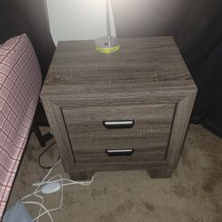 Dresser, Nightstand And Mirror