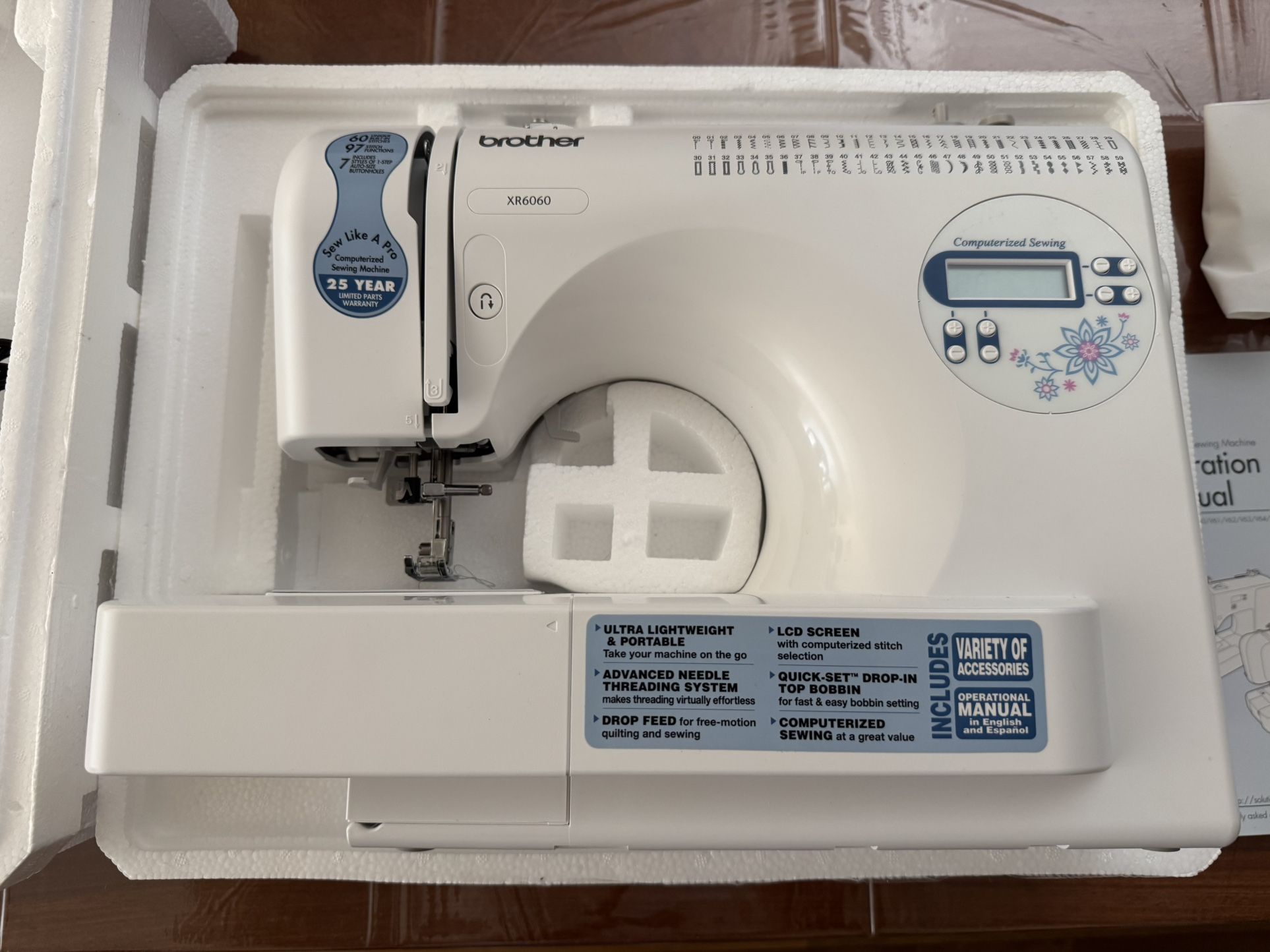 Brother XR6060 Computerized Sewing Machine