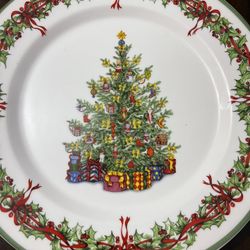 Christmas Dinner Plates City Of Colton