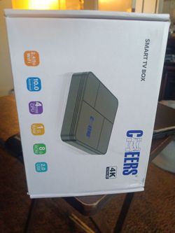 Streaming TV box.