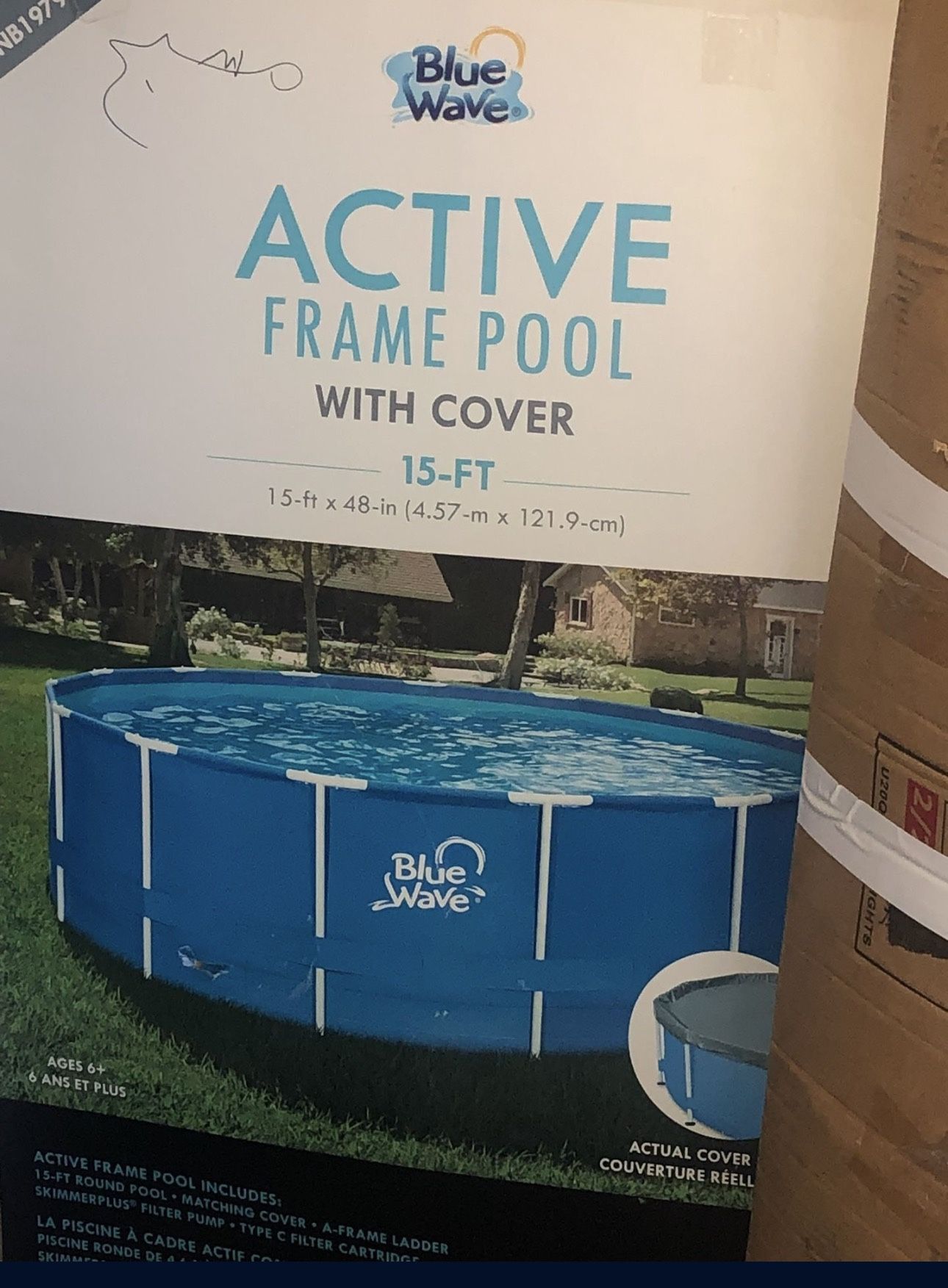 Active Frame Pool Family Size  15 Ft