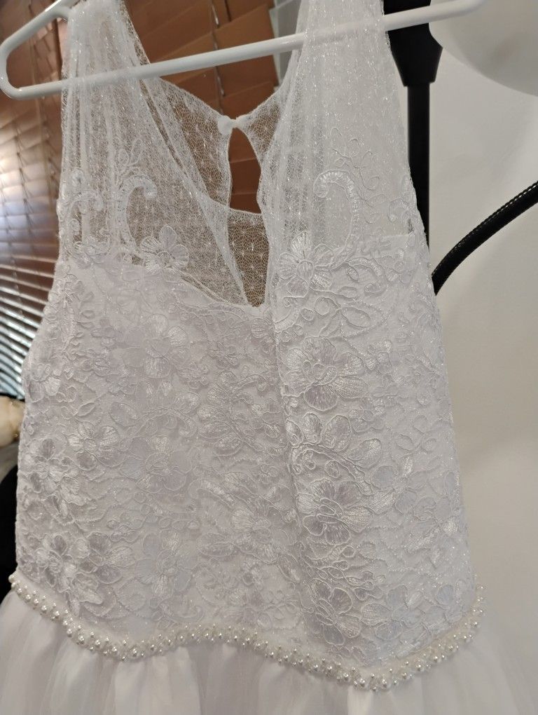 Girls First Communion Dress Size 20 1/2