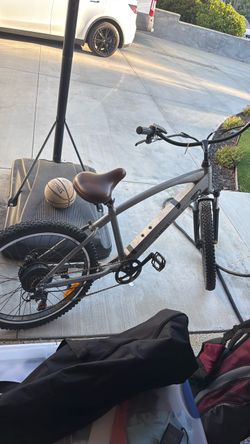 Electric bike. Works