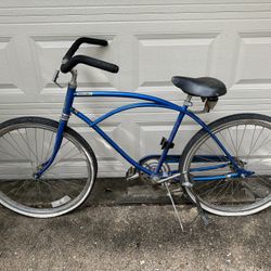 Beach cruiser bike