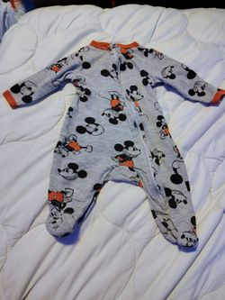 3 months Mickey onesie