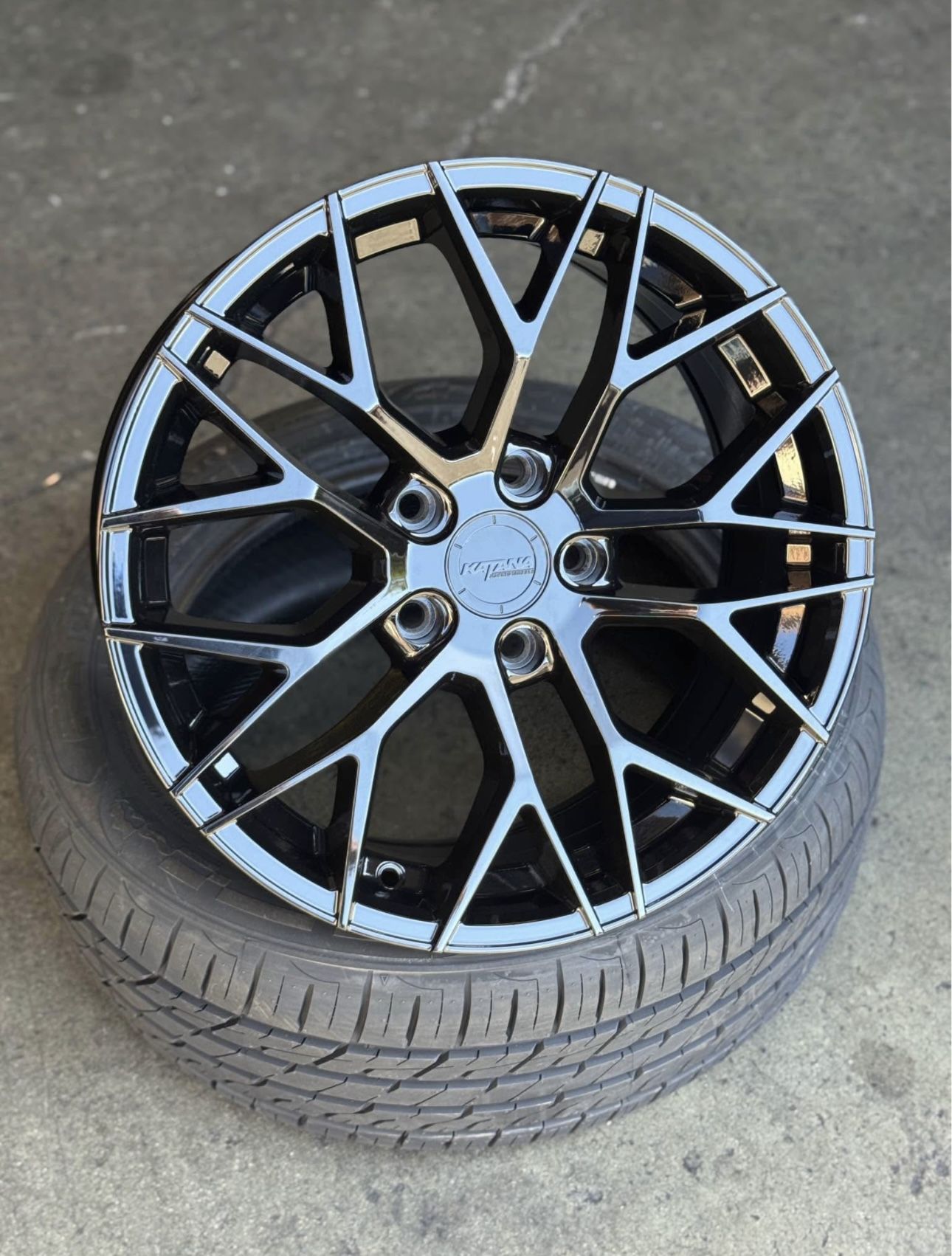 17 inch Wheels Tires 5x114.3 Civic Accord Sonata Camry Altima Maxima Finance Available
