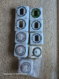 Digital timers and analog timer