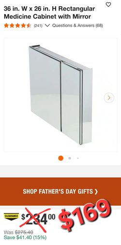 Medicine Cabinet rectangular