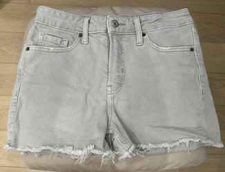 Old Navy Light Gray Denim Shorts – Size 2