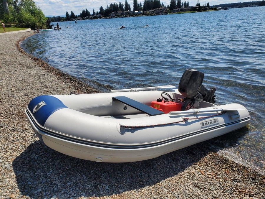 Boat With Motor
