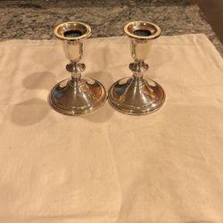 Towle Sterling Candle Holders