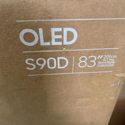 Samsung - 83” Class S90D Series OLED 4K UHD Smart Tizen TV