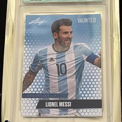 Lionel Messi 2024 Leaf Vaunted