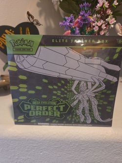 Pokémon Mega Evolution Perfect Order Elite Trainer Box Sealed