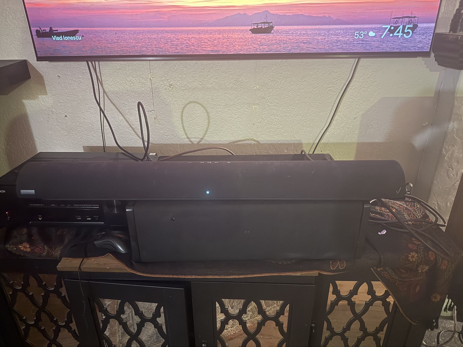 Dolby Atmos Sound Bar Media Player