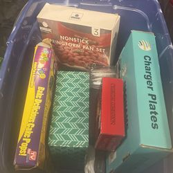 Box Of Random Kitchen Items