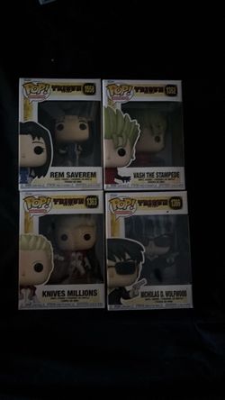 Funko Pop Trigun Set of 4