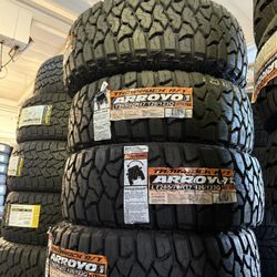 🚘🚨vendo Set De Llantas Lt 285 70 17 Arroyo r/T Tires