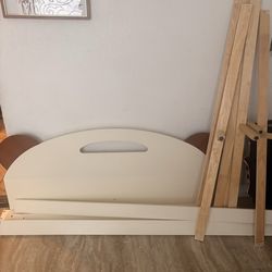 Toddler bed full size with mattress