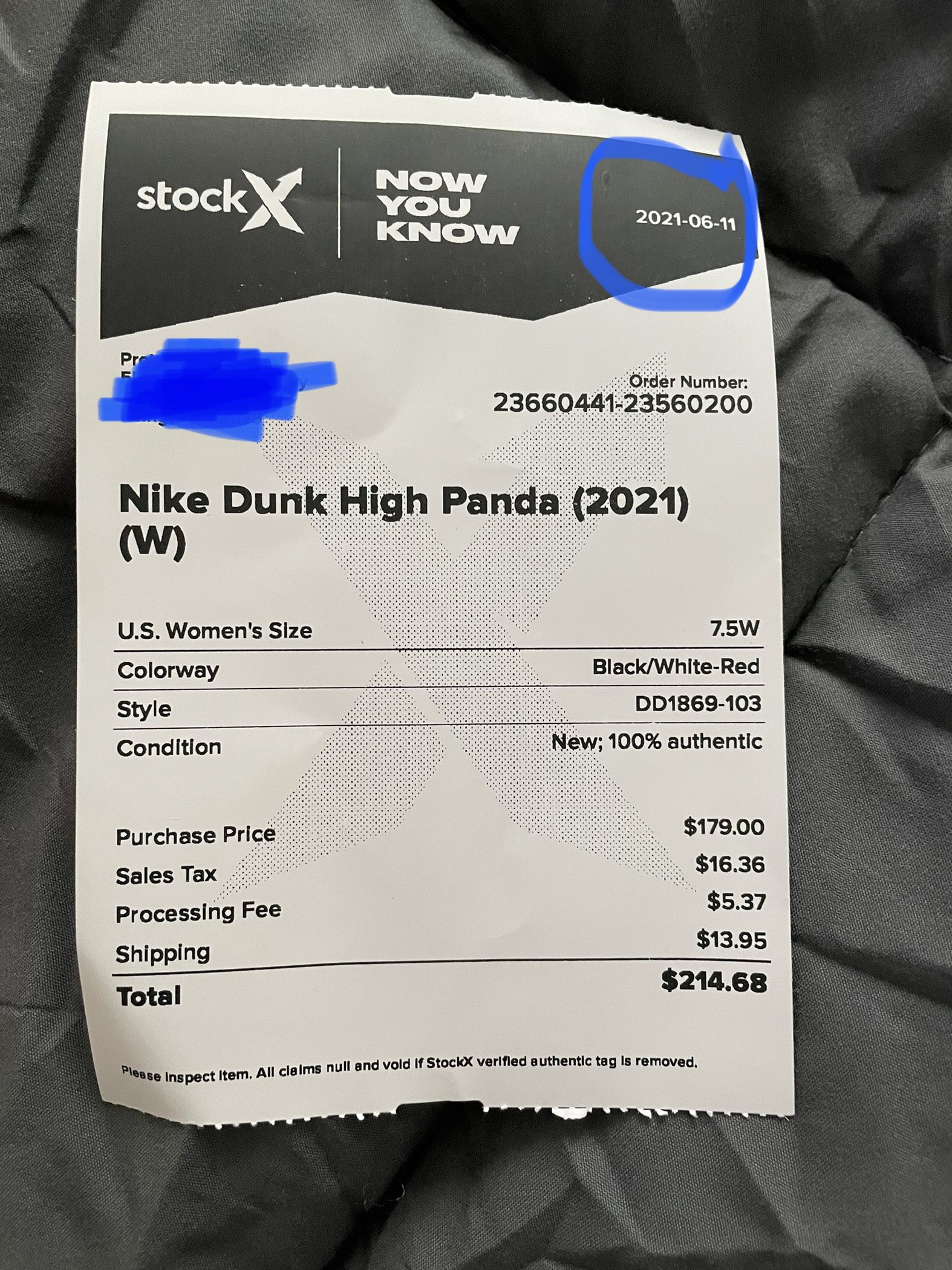 Nike Dunk High Panda Size 7.5 - Women for Sale in Irving, TX - OfferUp