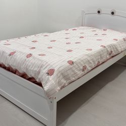 Twin Size Bed Frame with Trundle