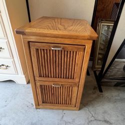 2 Drawers File Cabinet 
