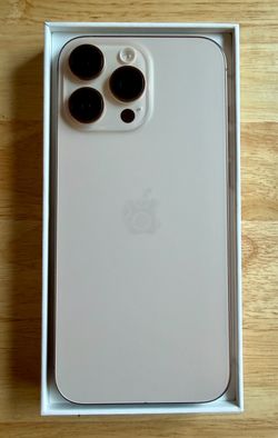 MINT Unlocked iPhone 16 Pro Max 256gb 99% Battery Health - Desert Titanium