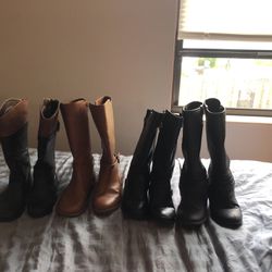 Girls Boots 👢 Size 1 And 13 