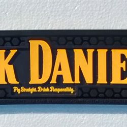 Jack Daniel's Tennessee Honey Rubber Bar Mat
