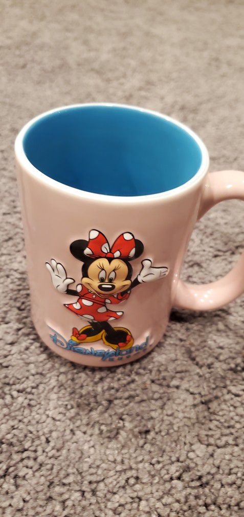 Disney Land Mug Set, Mini And Mickey Mouse