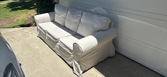 IKEA Eltorp 3 seater Sofa with Slip Cover