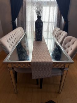 Z Gallerie 7 Piece Dining Set