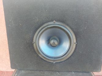 ONE SPEAKER UNA BOSINA 8 INCHES 8 PULGADAS GOOD CONDICIÓN ABLO ESPAÑOL