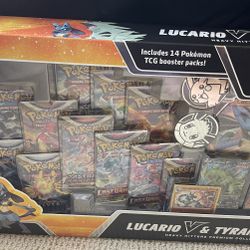 Pokemon TCG | Heavy Hitters Premium Collection | Lucario V & Tyranitar V | NEW