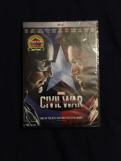 Captain America: Civil War movie DVD