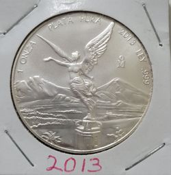 2013 Mexican Libertad 1 oz Silver Coin