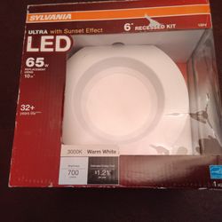 6" Retrofit Led Recessed Light Kit