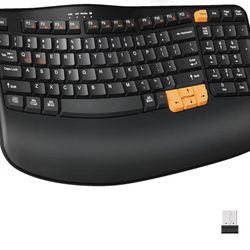 New Ergonomic Wireless Keyboard 