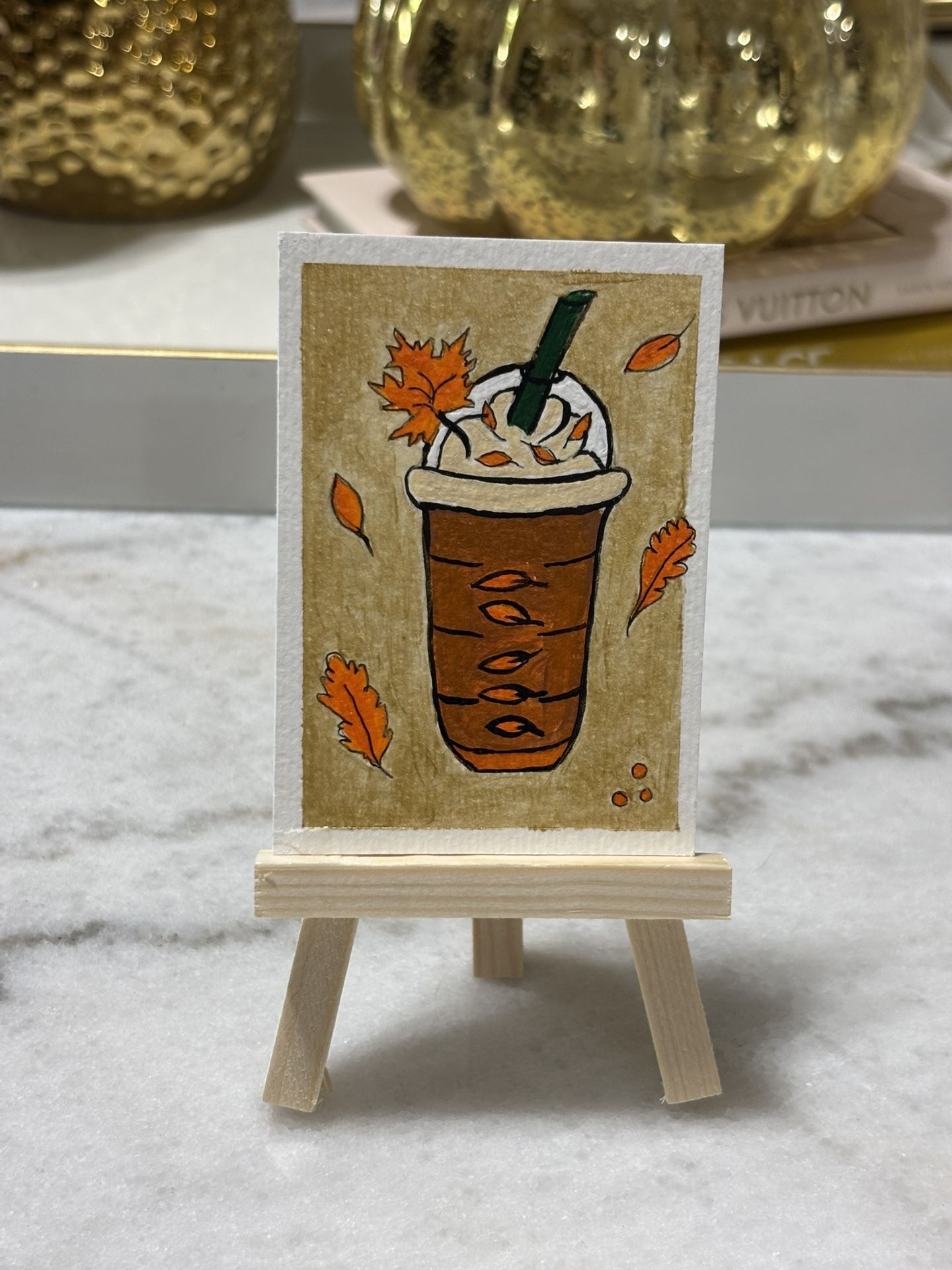 Mini Art Card $8
