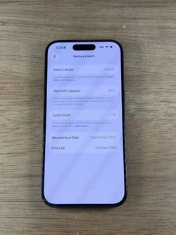 📱 iPhone 15 Pro | 128GB | Black Titanium | Unlocked (Any Carrier)