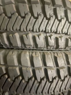 (2).  Goodyear Wrangler Kevlar 33x12.5r15   