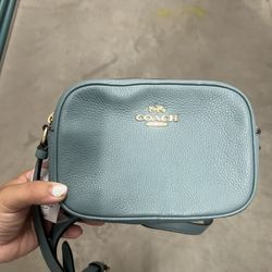 Coach Blue Cross Body Bag