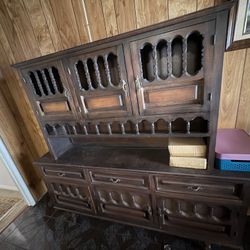  Wooden Handcrafted Hutch