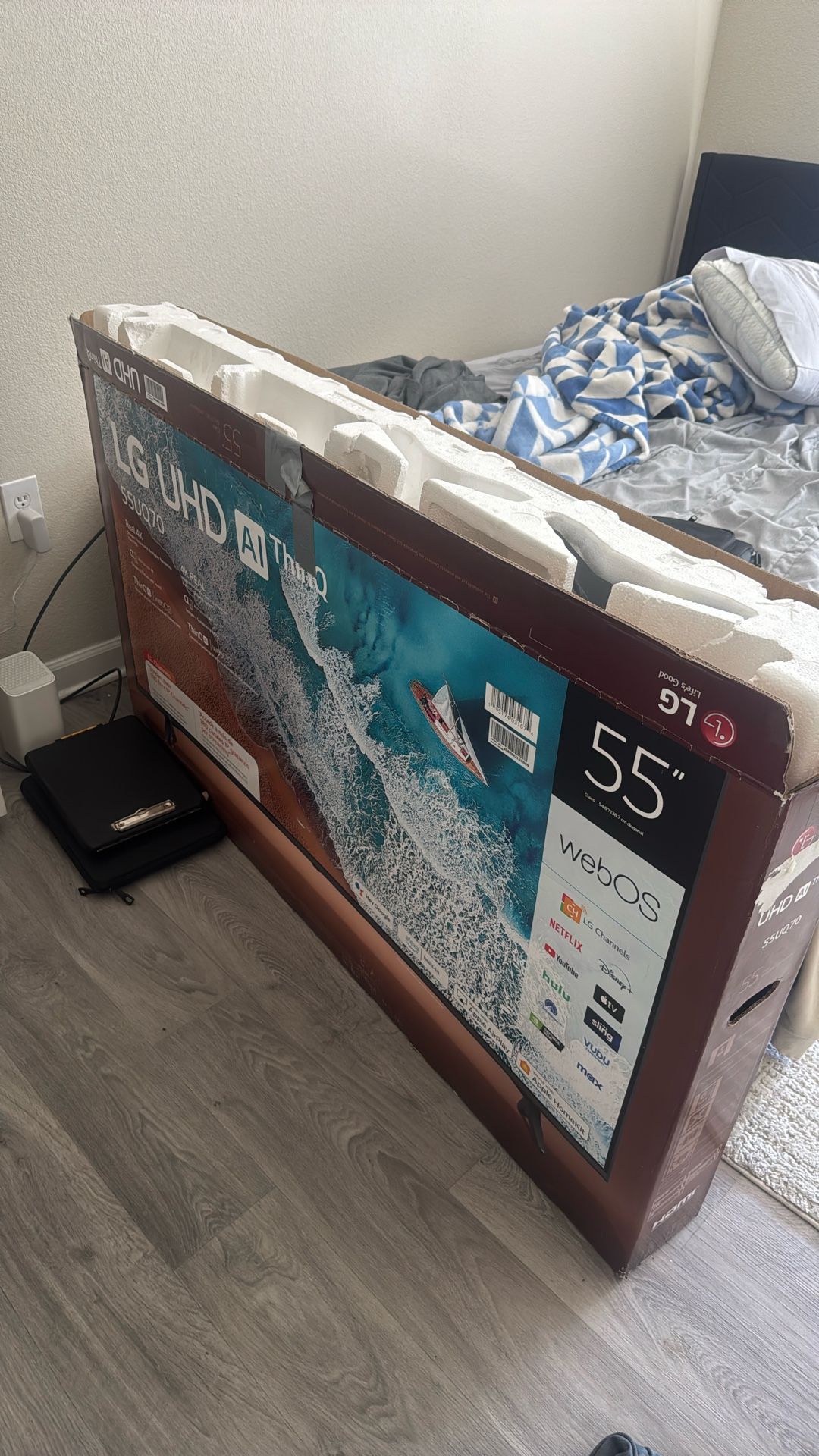 55” LG Real 4k Tv $150