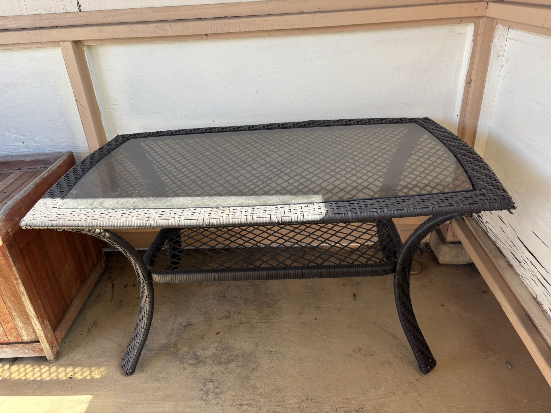Wicker Table