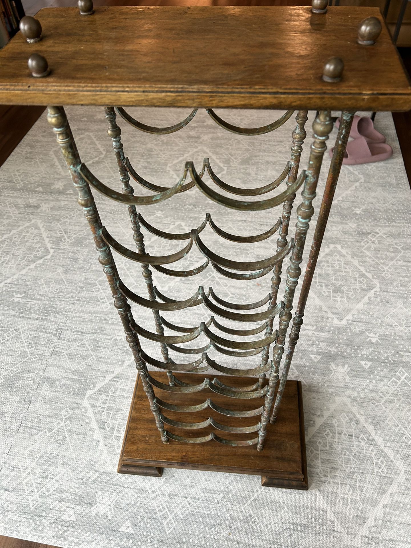 Antique  wine rack
