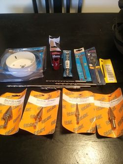 14 New drill bits for wood, metal, concrete